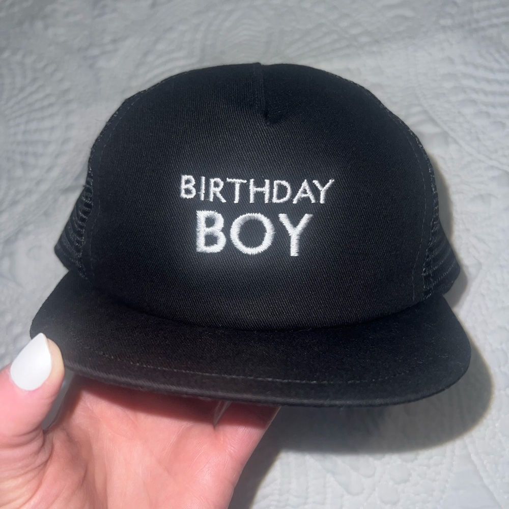 Birthday Boy Hat fits 1 year old